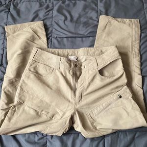 The North Face Zip Khaki Pants